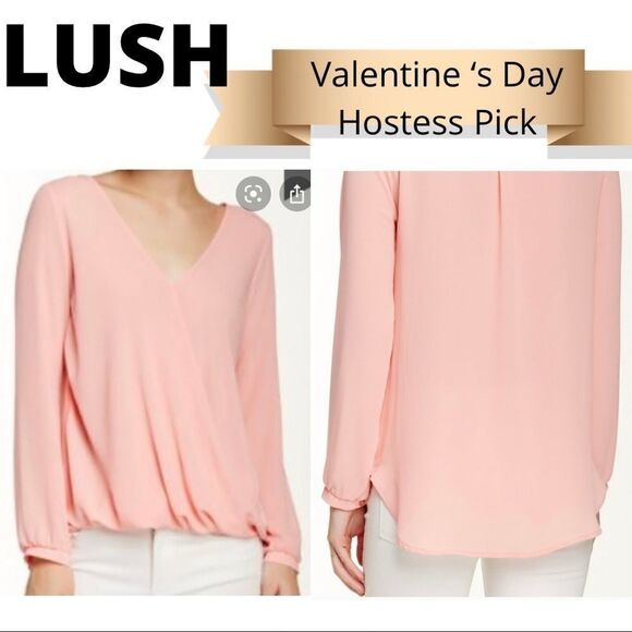 💼LUSH V-neck High/Low Shirt 💼 - Picture 10 of 10